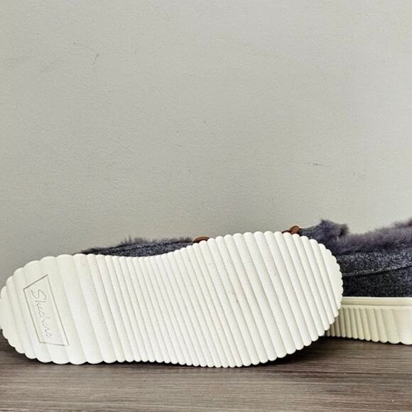 Skechers Women's Cozy Ojai Mocassin Casual Sneakers Size 7 Grey NWT - Picture 8 of 9